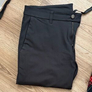 Lululemon Athletica Black Zippered Pants